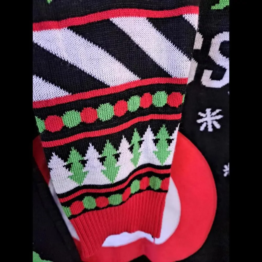 NWT Tipsy Elf You Miss You‎ Drink Christmas Sweater Size Medium
